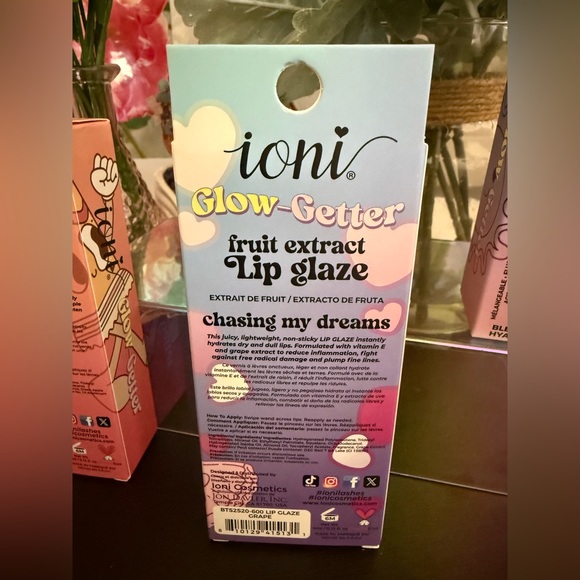 🆕🪷 IONI LIMITED EDITION 4-PIECE LIP & CHEEK SET. BRAND NEW IN BOX. - Picture 3 of 11